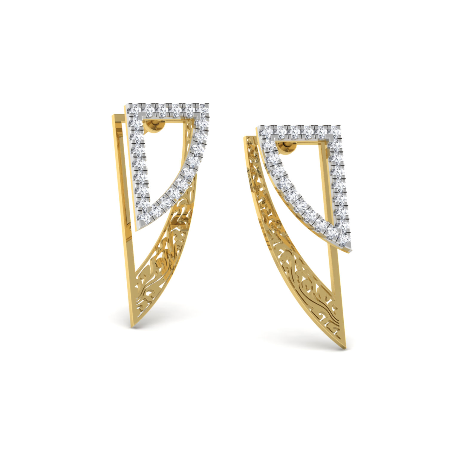 Rhombus Earring Collection – 18 KT – RMDG ADER – 524