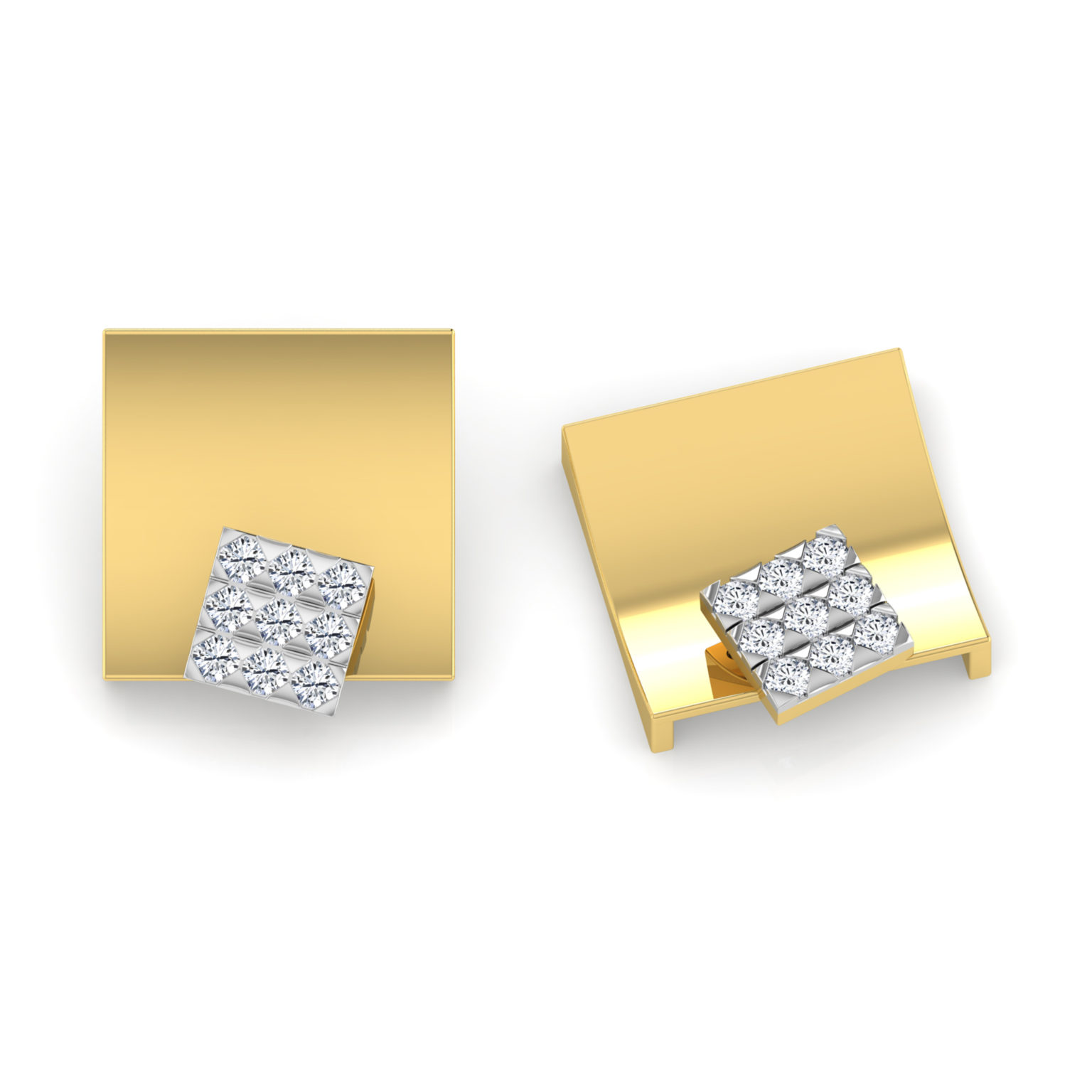 Blocky Earring Collection – 18 KT – RMDG ADER – 525