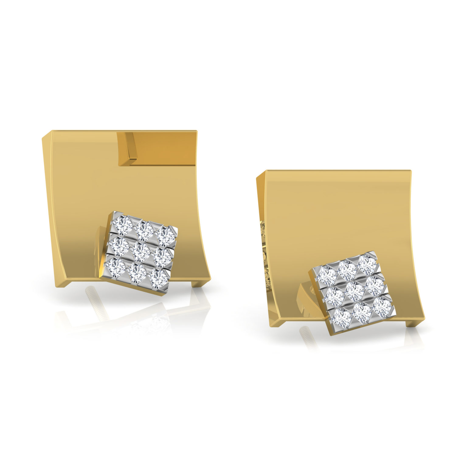 Blocky Earring Collection – 18 KT – RMDG ADER – 525