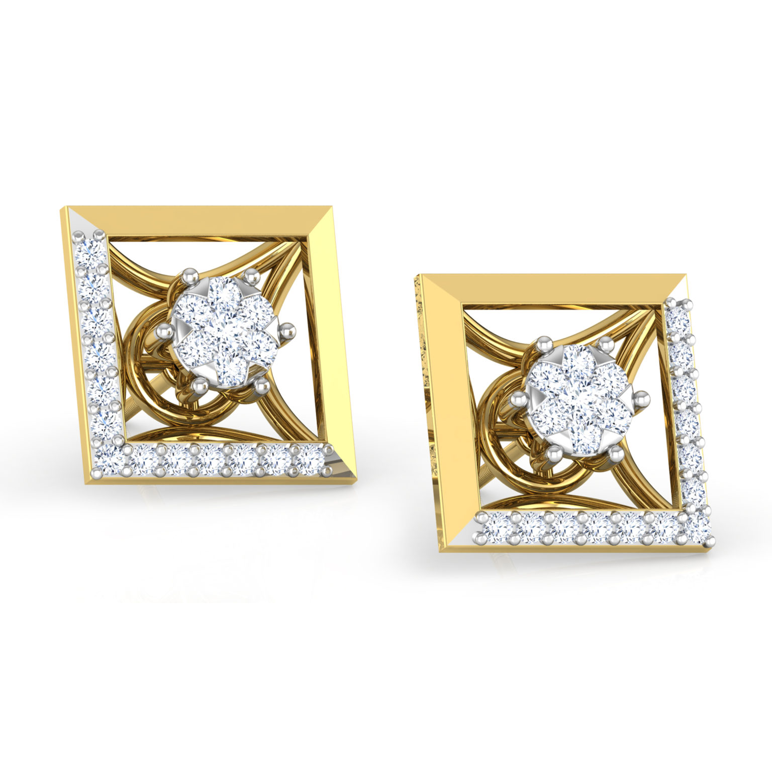 Blocky Earring Collection – 18 KT – RMDG ADER – 537