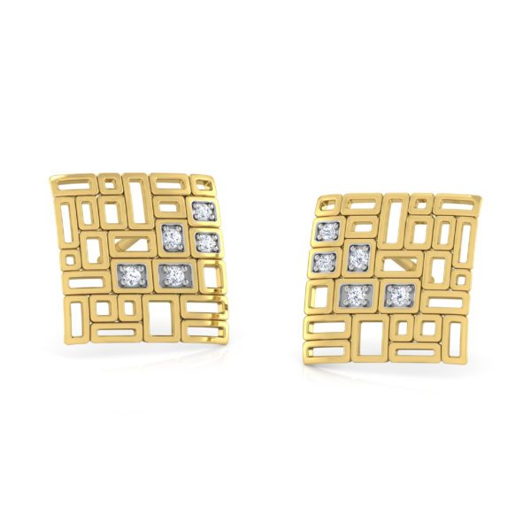 Blocky Earring Collection – 18 KT – RMDG ADER – 542