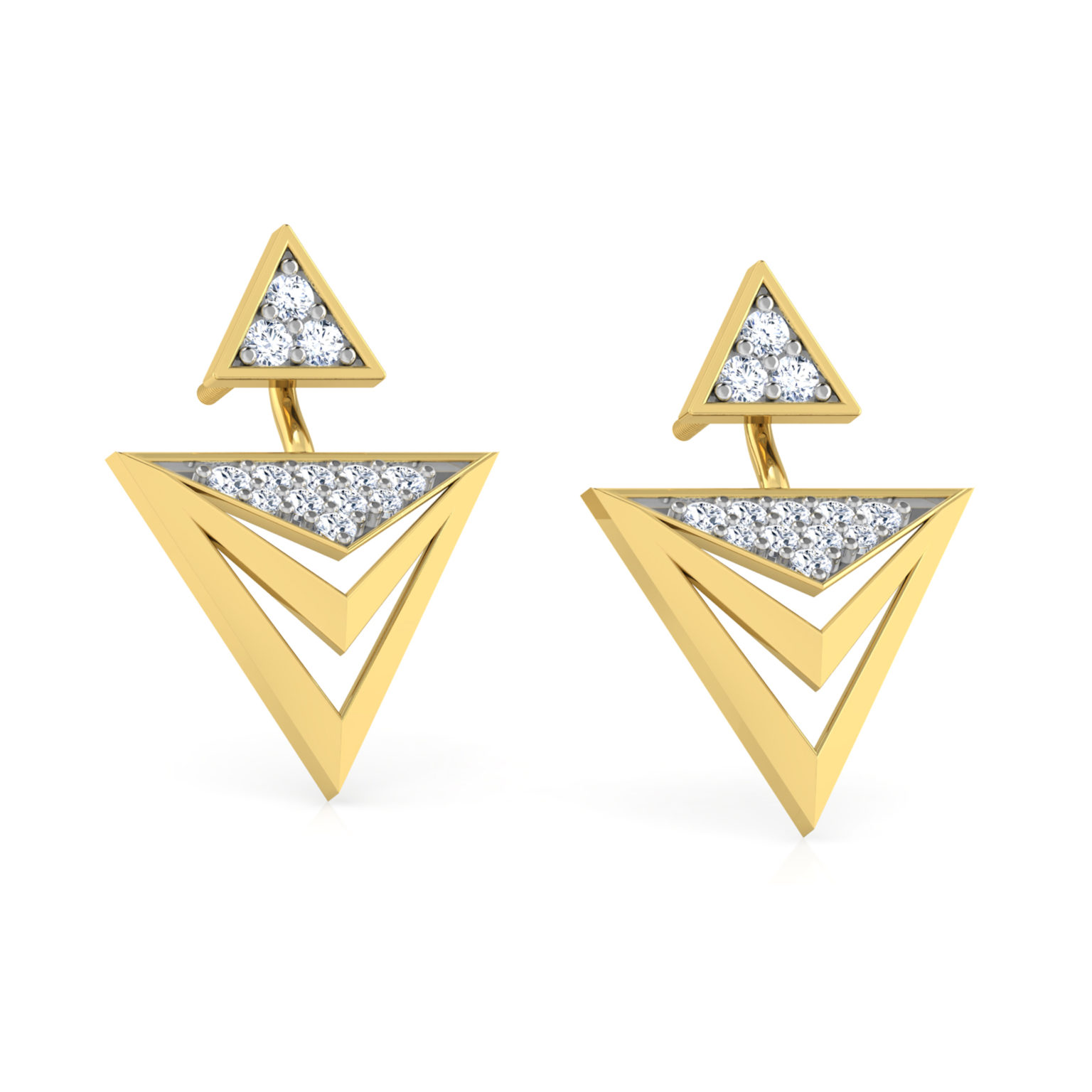 Rhombus Earring Collection – 18 KT – RMDG ADER – 543