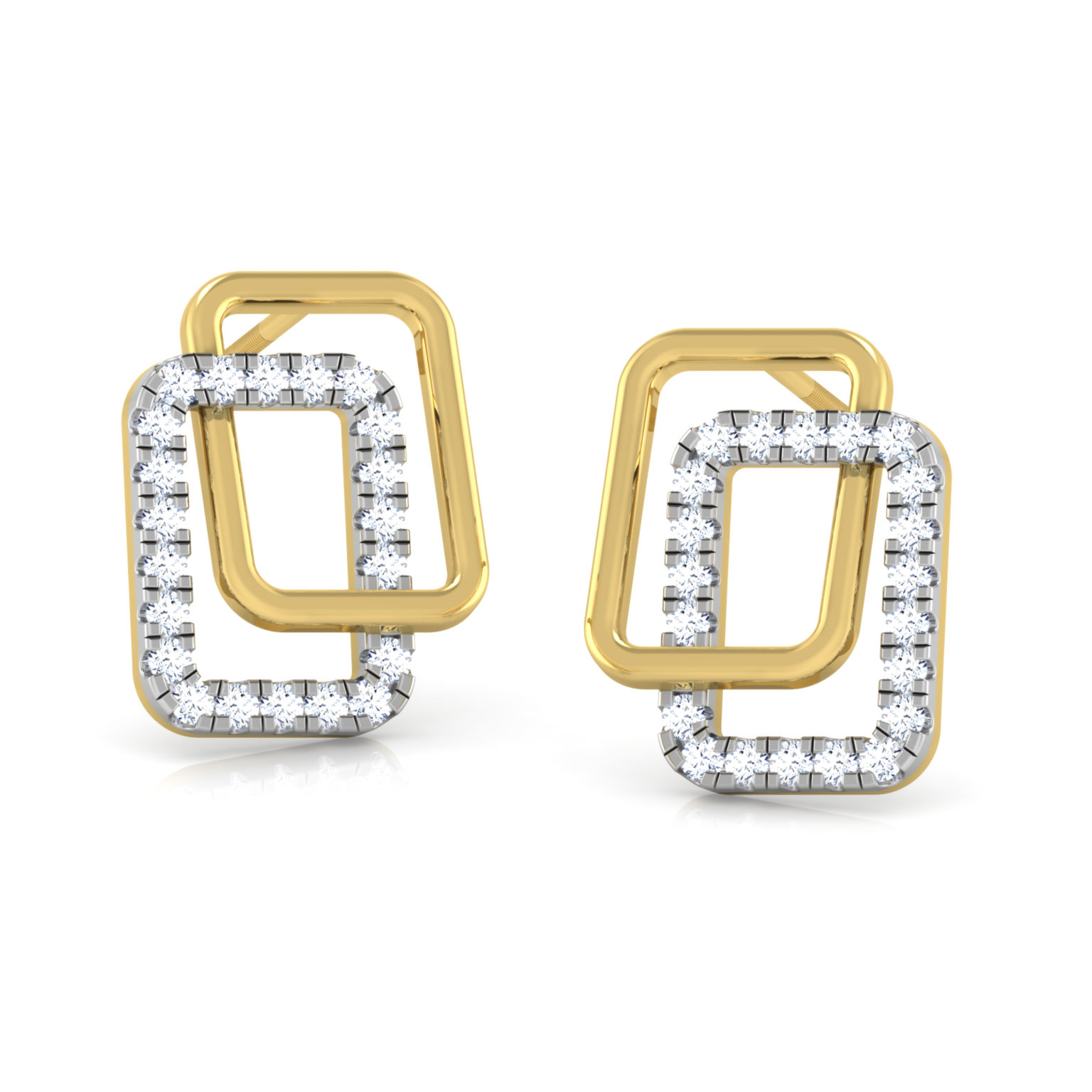 Blocky Earring Collection – 18 KT – RMDG ADER – 544