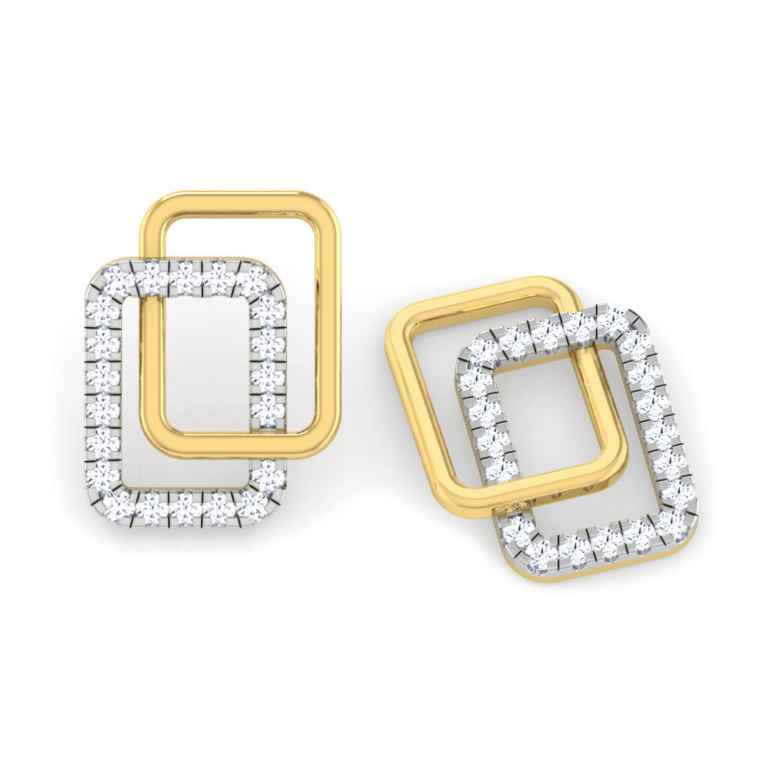 Blocky Earring Collection – 18 KT – RMDG ADER – 544