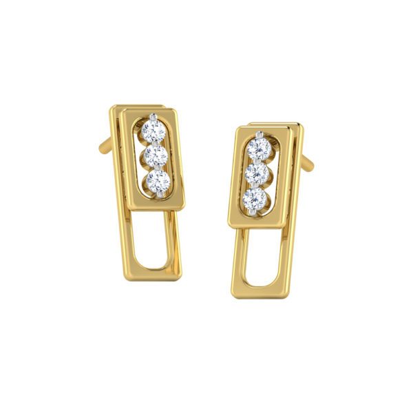 Blocky Earring Collection – 18 KT – RMDG ADER – 557