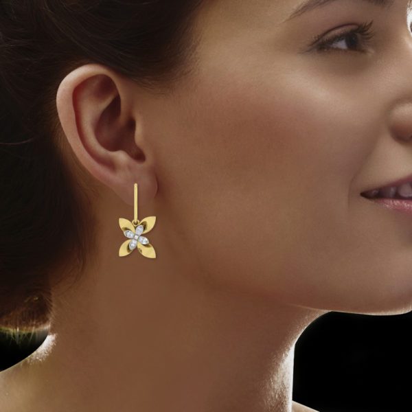 Rhombus Earring Collection – 18 KT – RMDG ADER – 599