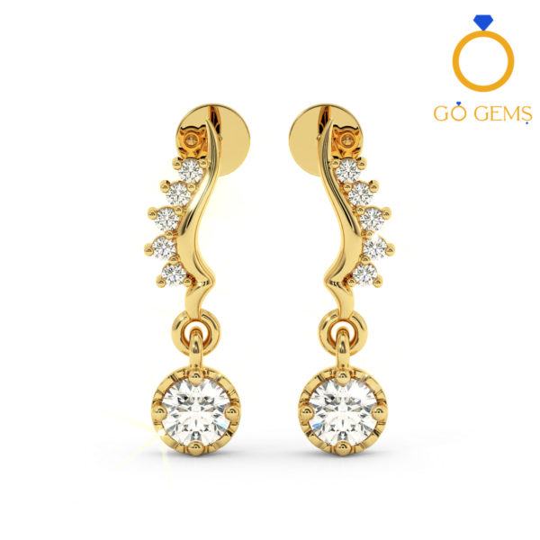Solitaire Earrings Collection-RMDG-ST013