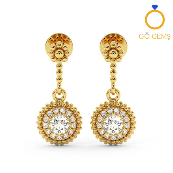 Solitaire Earrings Collection-RMDG-ST016