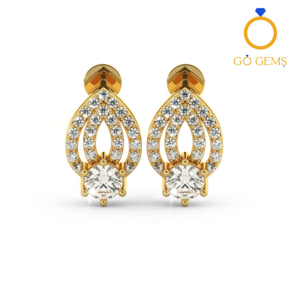 Solitaire Earrings Collection-RMDG-ST019