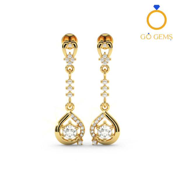 Solitaire Earrings Collection-RMDG-ST021