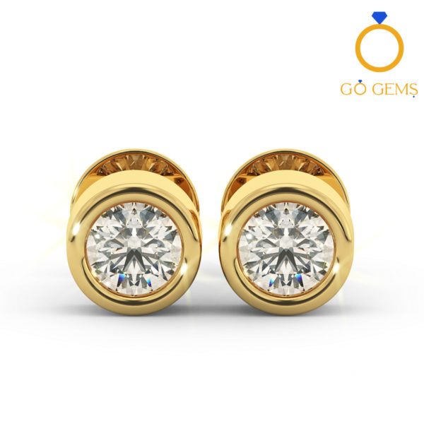 Solitaire Earrings Collection-RMDG-ST04