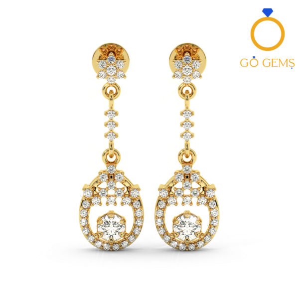 Solitaire Earrings Collection-RMDG-ST020