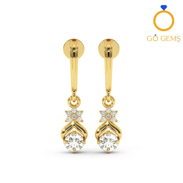 Solitaire Earrings Collection-RMDG-ST024
