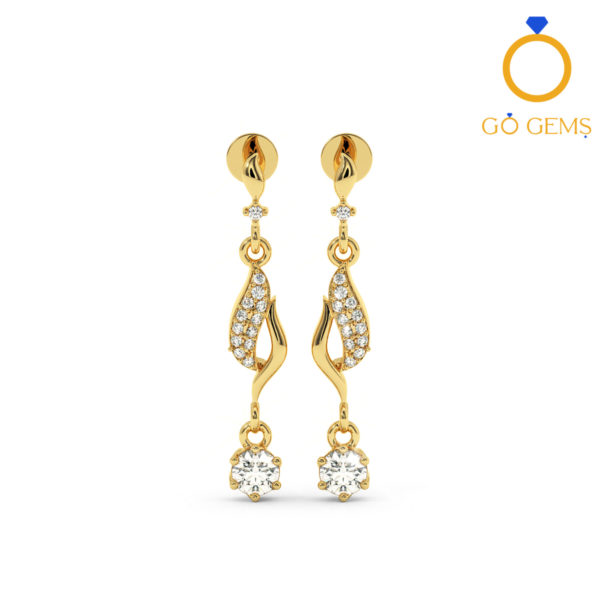 Solitaire Earrings Collection-RMDG-ST025