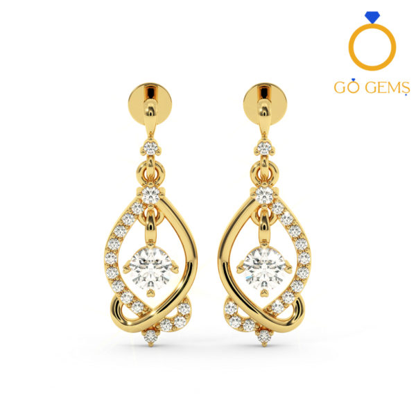 Solitaire Earrings Collection-RMDG-ST027
