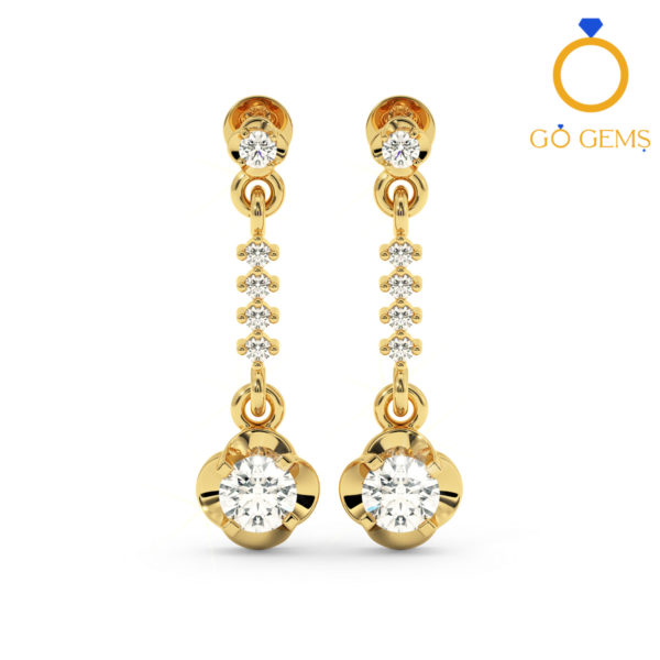 Solitaire Earrings Collection-RMDG-ST026