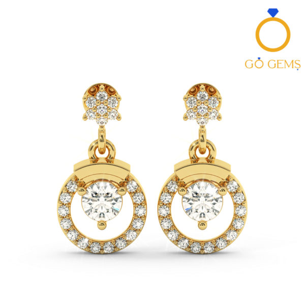 Solitaire Earrings Collection-RMDG-ST029