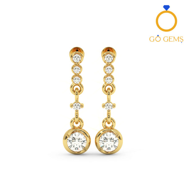 Solitaire Earrings Collection-RMDG-ST033