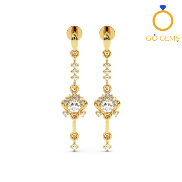 Solitaire Earrings Collection-RMDG-ST035