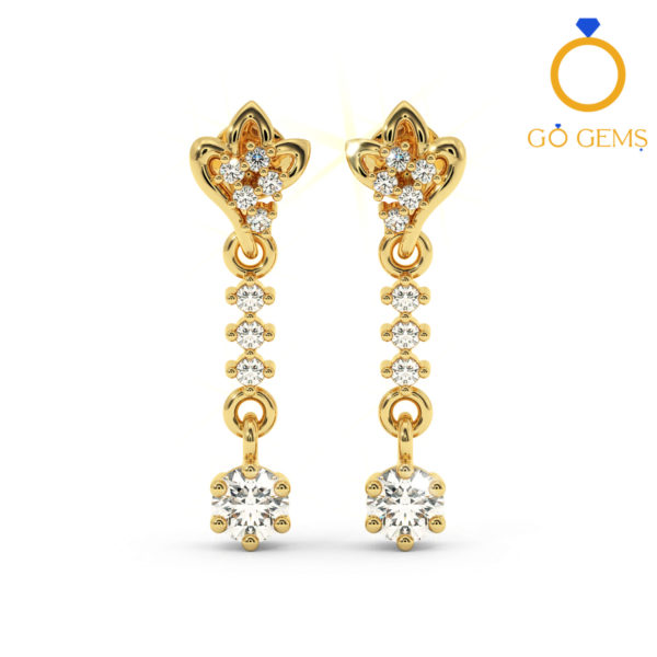 Solitaire Earrings Collection-RMDG-ST036