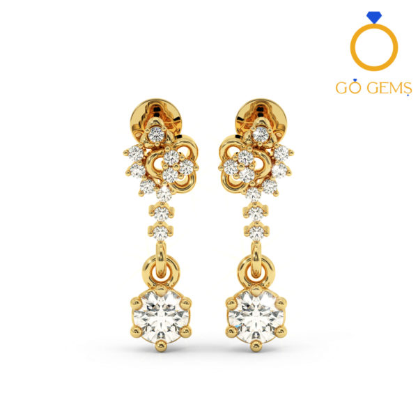 Solitaire Earrings Collection-RMDG-ST037