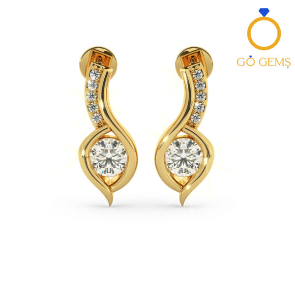 Solitaire Earrings Collection-RMDG-ST038