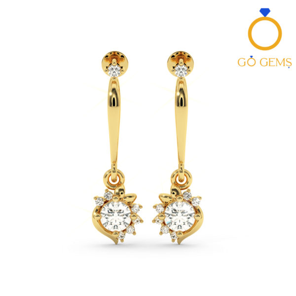 Solitaire Earrings Collection-RMDG-ST040