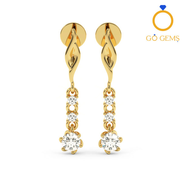 Solitaire Earrings Collection-RMDG-ST08