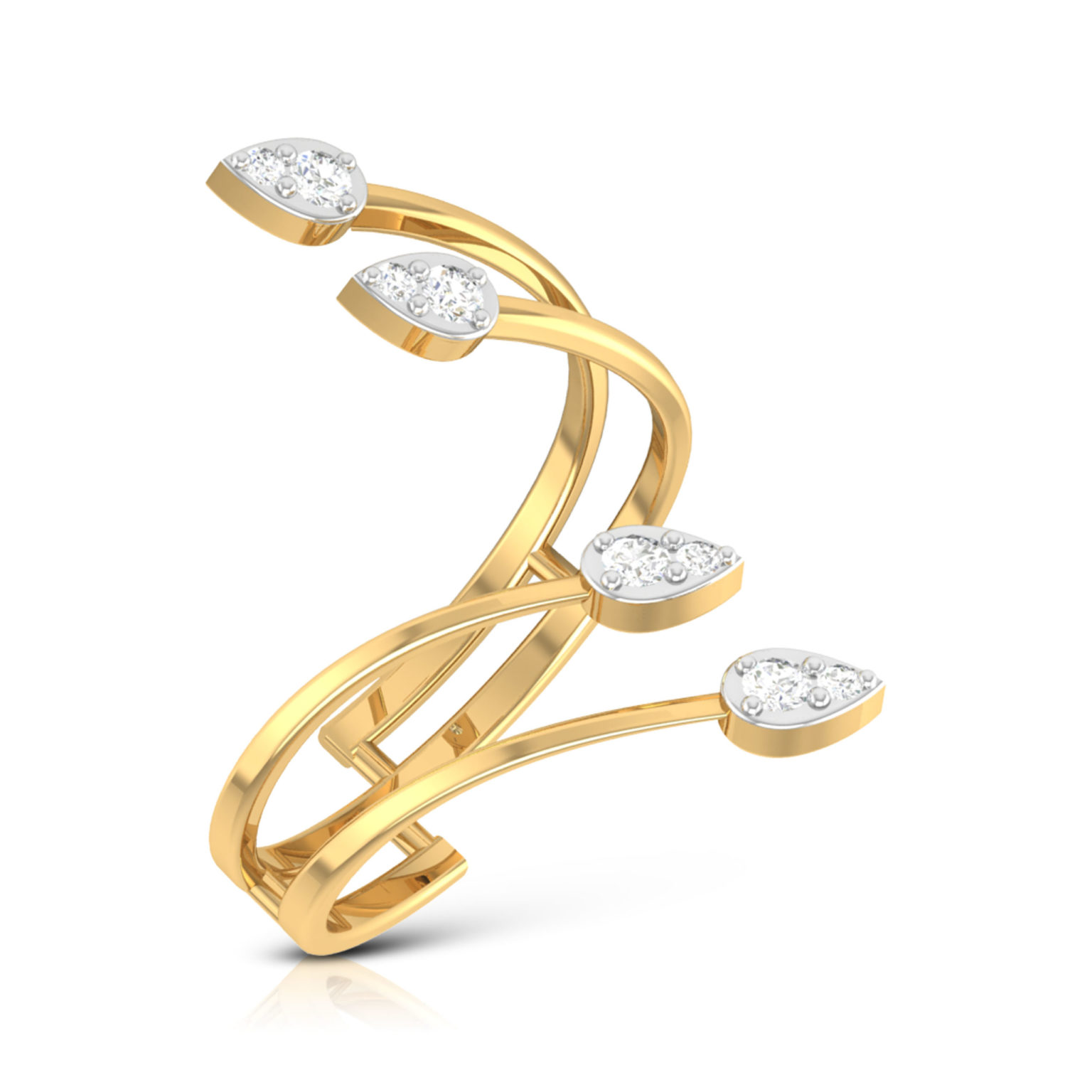 Alluring Ring Collection – 18 Kt – Rmdg Adr-1953